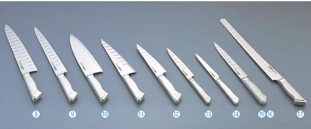 楽天市場】ｸﾞﾚｽﾃﾝMﾀｲﾌﾟ 牛刀 721TM 21cm 【業務用包丁】【キッチン