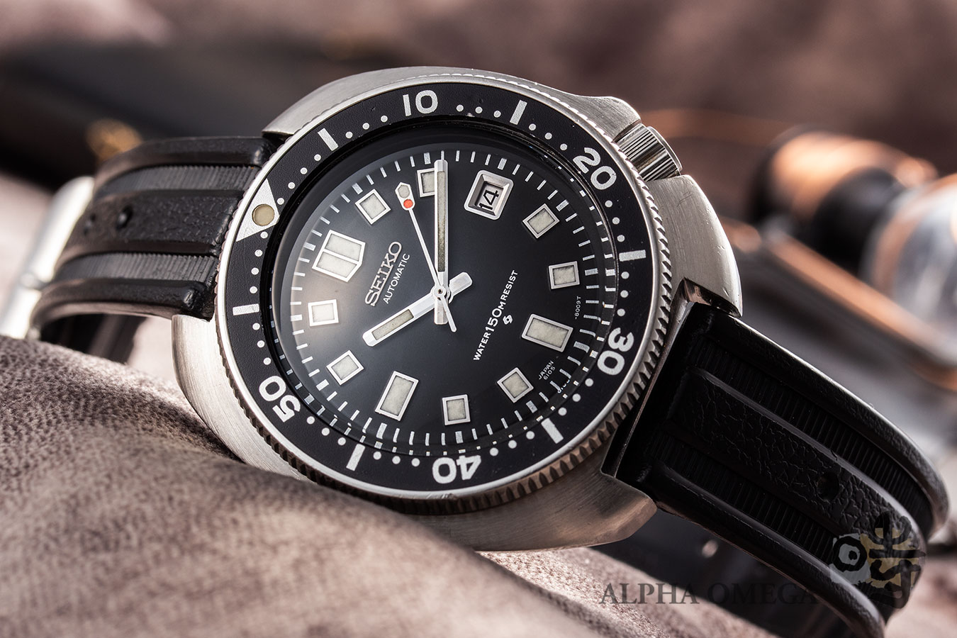 楽天市場】セイコー セカンドダイバー 150m Ref.6105-8110 スチール(SS