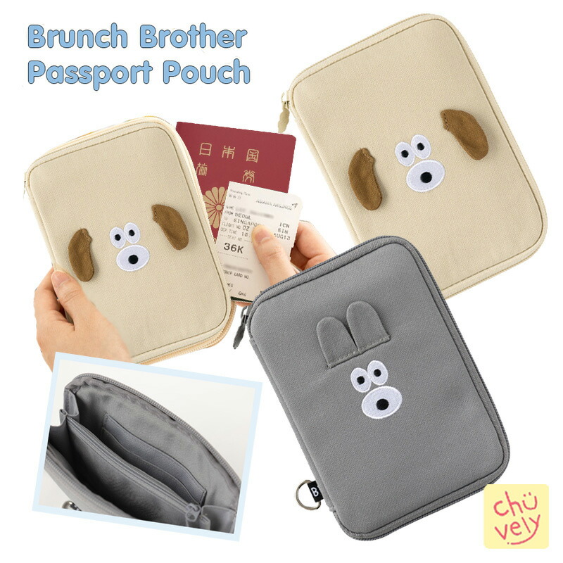 楽天市場】Brunch Brother パスポート ポーチ ケース ROMANE Passport