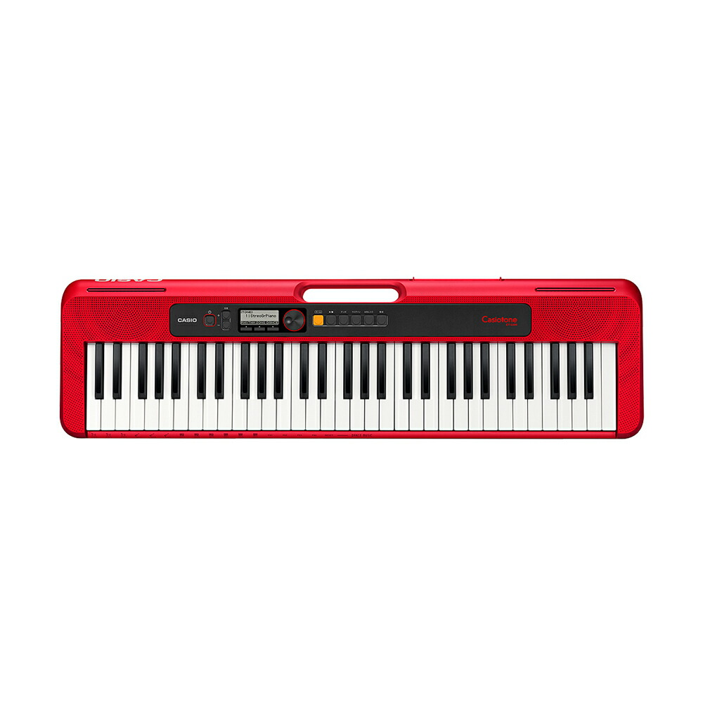 楽天市場】カシオ CASIO CT-S200 RD Casiotone 61鍵盤 キーボード