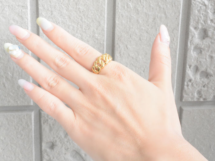 楽天市場】【スーパーセール 10%OFF】 k18 リング 喜平リング キヘイ