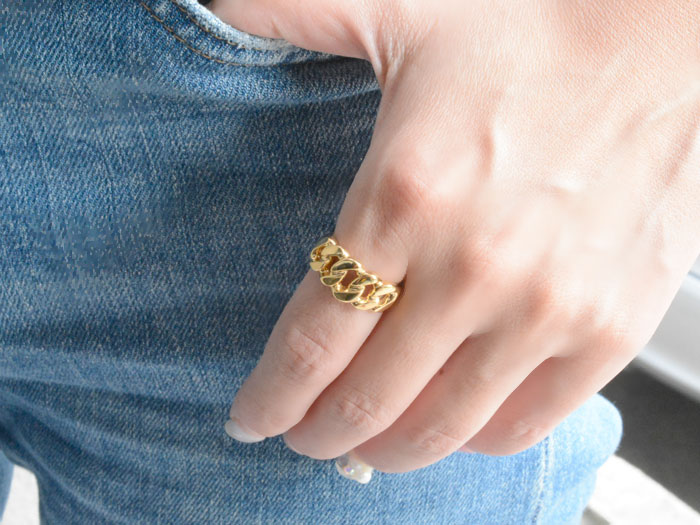 楽天市場】【スーパーセール 10%OFF】 k18 リング 喜平リング キヘイ