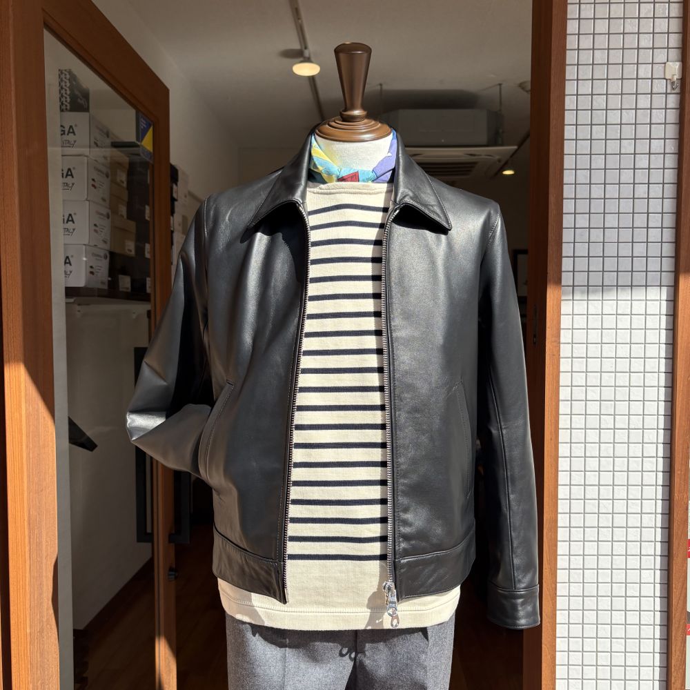 楽天市場】CINQUANTA / チンクアンタ ラムナッパレザーブルゾン R533/1