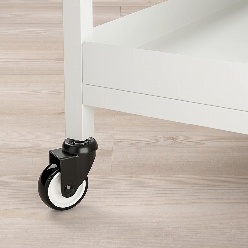 楽天市場】IKEA イケア ワゴン ホワイト 白 80x40cm m90474787 TROTTEN