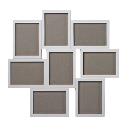 楽天市場】IKEA イケア コラージュフレーム 写真8枚用 ホワイト 白