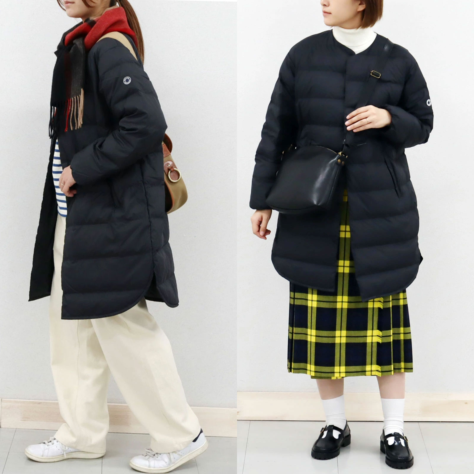 楽天市場】20%OFF♪ オーシバル ライト ダウン コート ノーカラー