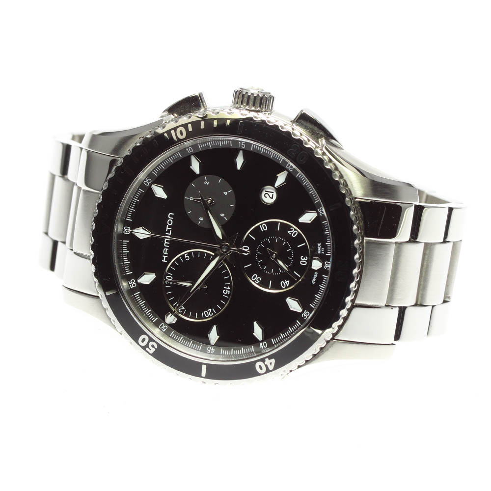 楽天市場】☆箱付き【HAMILTON】ハミルトン ジャズマスター クロノ