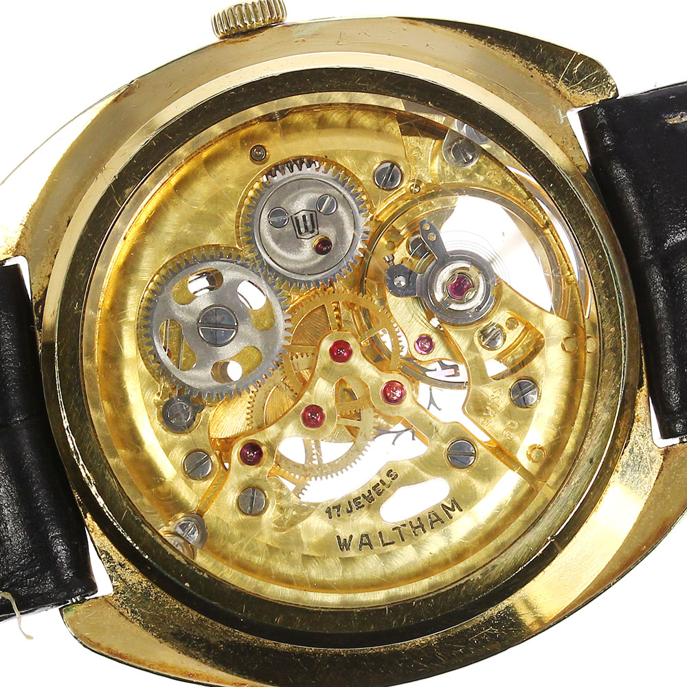 楽天市場】【WALTHAM】ウォルサム モナコ スケルトン 手巻き メンズ