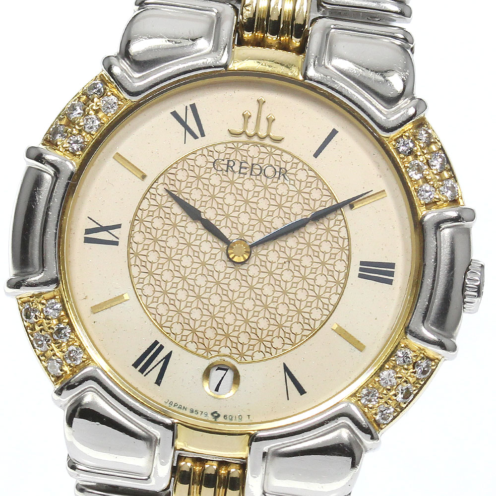 楽天市場】セイコー SEIKO 9579-6040 クレドール エントラータ SS/K18