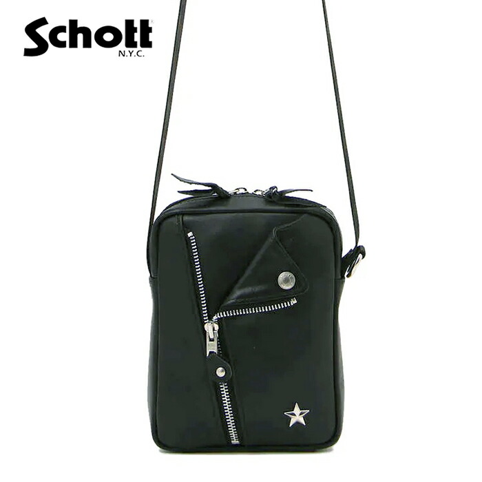 楽天市場】Schott ショット ミニ ライダース ショルダーバッグ / ミニ