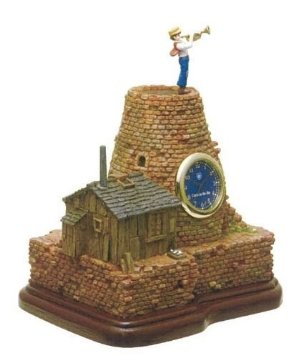 楽天市場】(天空の城ラピュタ) 街並み置時計コレクション パズーの家