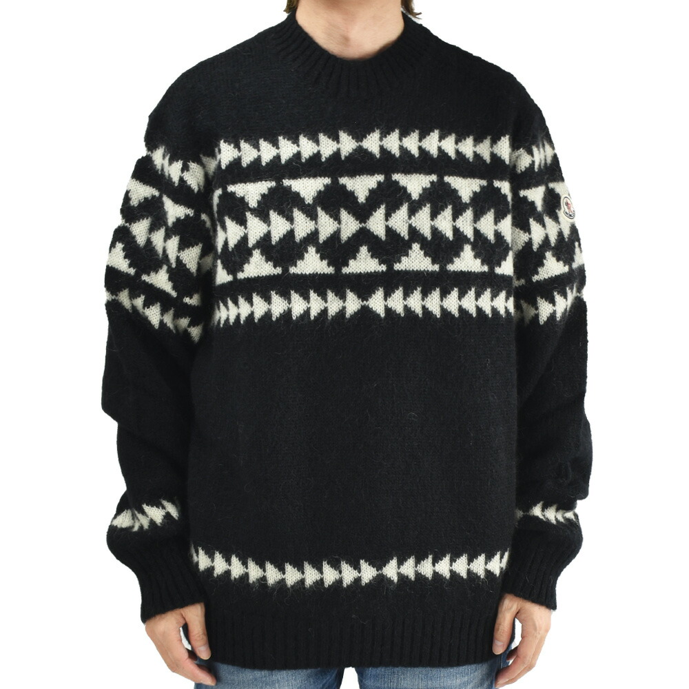 楽天市場】モンクレール モヘアジャガードセーター メンズ ニット