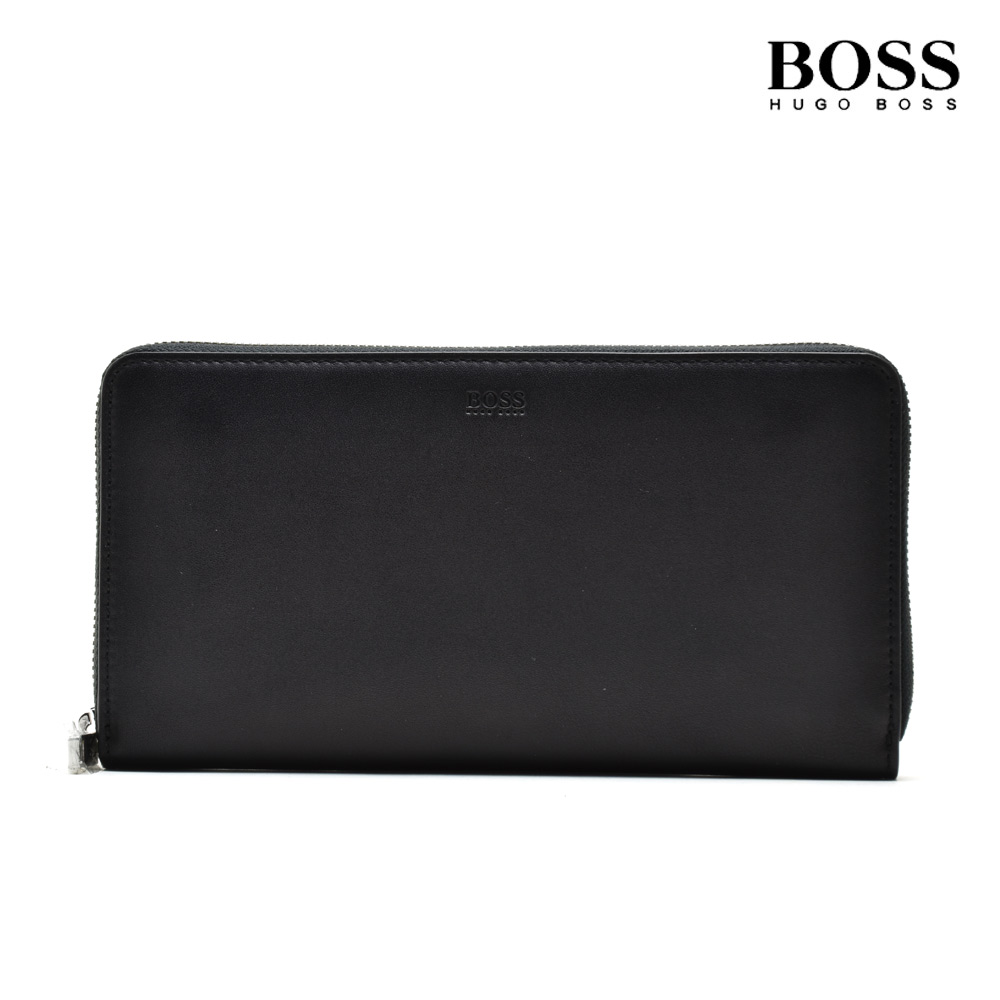 楽天市場】ヒューゴボス HUGOBOSS 50402703 001 Wallet BLACK ラウンド