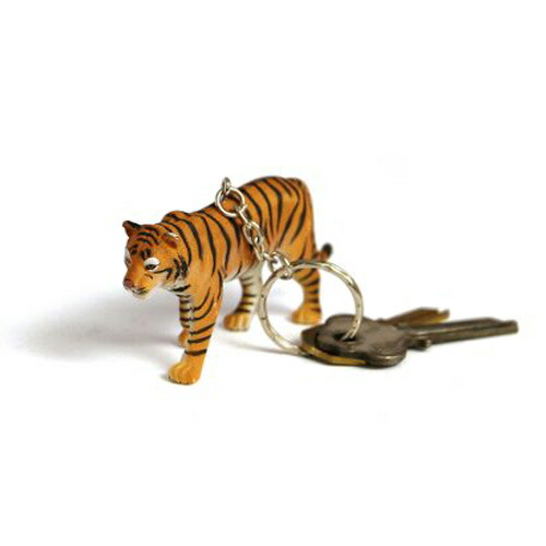 楽天市場】アニマルキーリング スマトラトラ W8×D1.8×H4cm PVC 動物