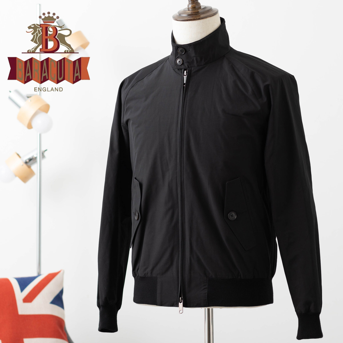 楽天市場】バラクータ G9 オリジナル ハリントンジャケット ブラック