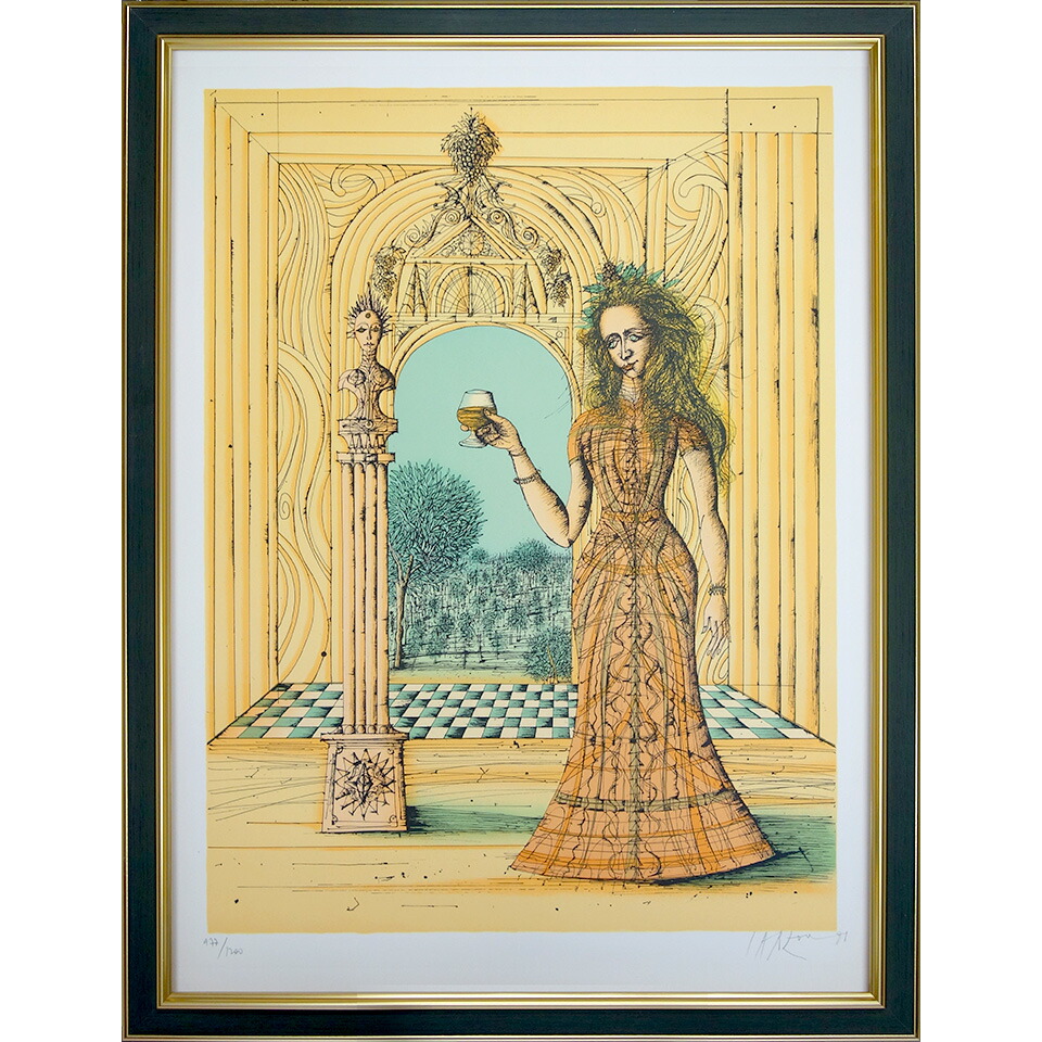 楽天市場】版画 ジャン・カルズー 「ペルフェクション（フランスの最