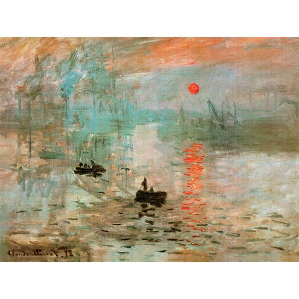 楽天市場】絵画 F6号 モネ ｢印象、日の出｣ 複製画 額入り 世界の名画