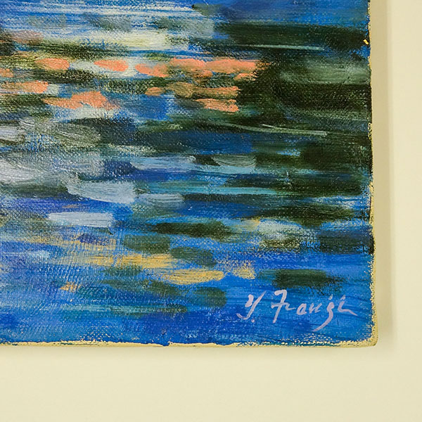 楽天市場】油彩画 藤祥州 「夏の南スペイン（マルベージャ）」 F6号 額