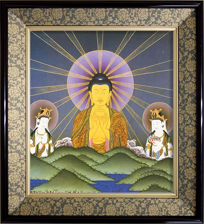 楽天市場】阿弥陀 来迎 図の通販