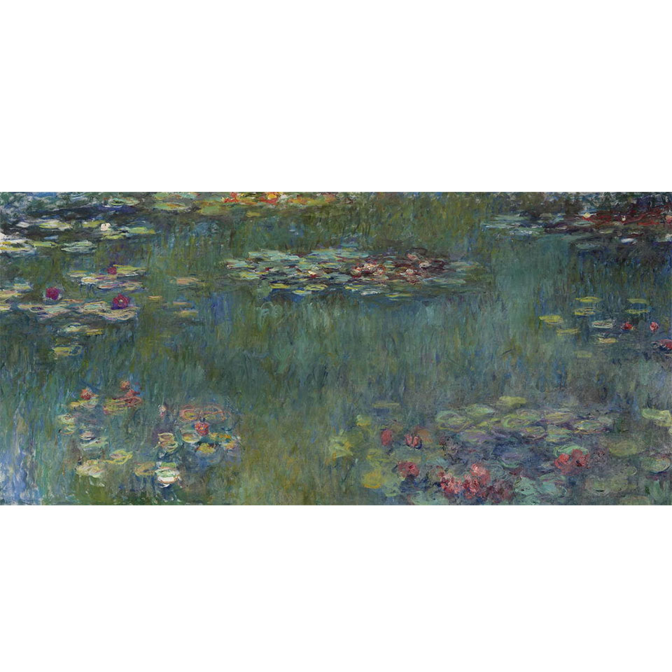 楽天市場】＊ クロード・モネ 「睡蓮の池、緑の反映」 複製画