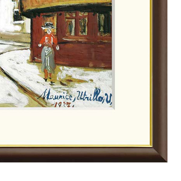 楽天市場】モーリス・ユトリロ 「モンマルトルのサン=ピエール教会と