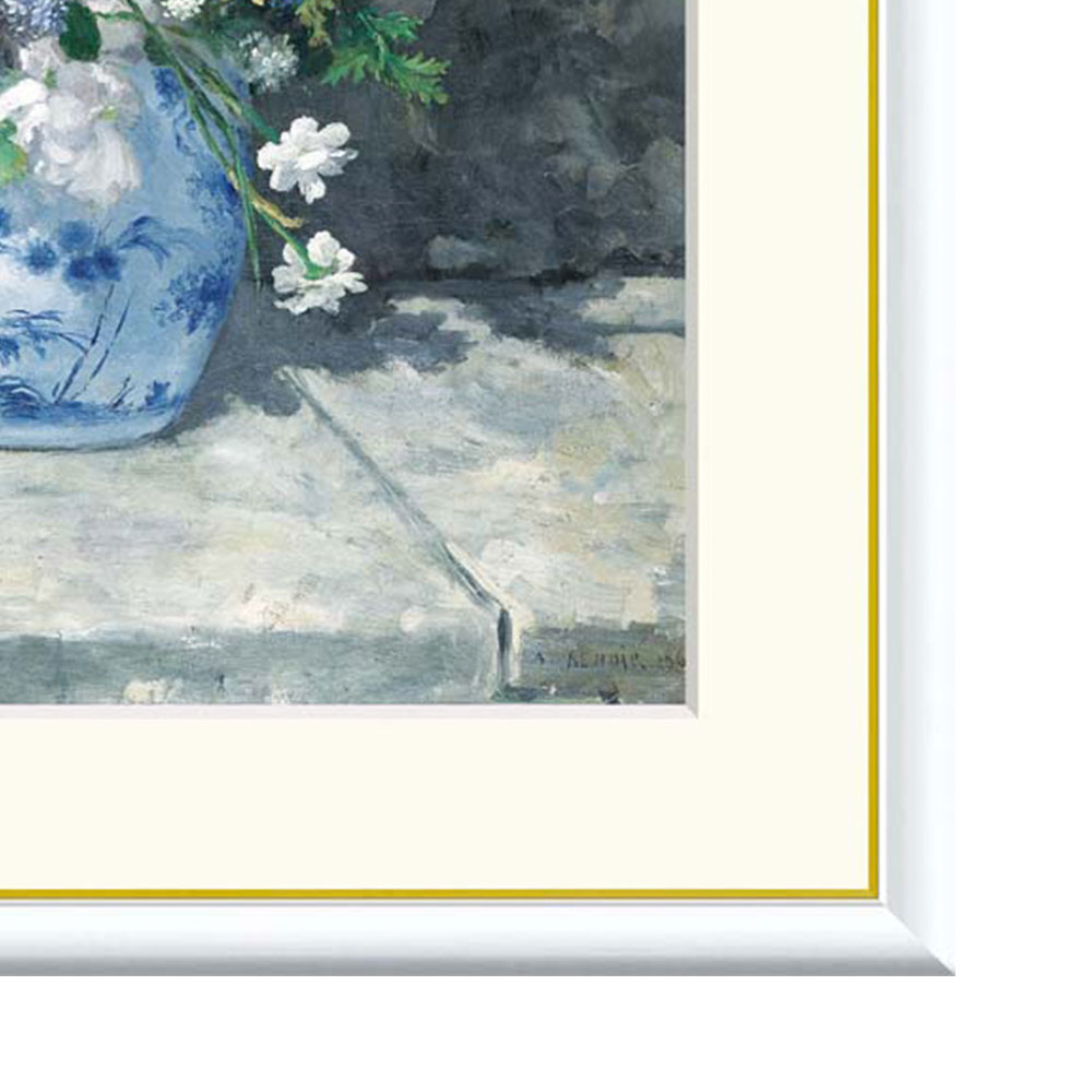 楽天市場】ルノワール 「春のブーケ」 F8号（額外寸61x49.5cm） 高精彩