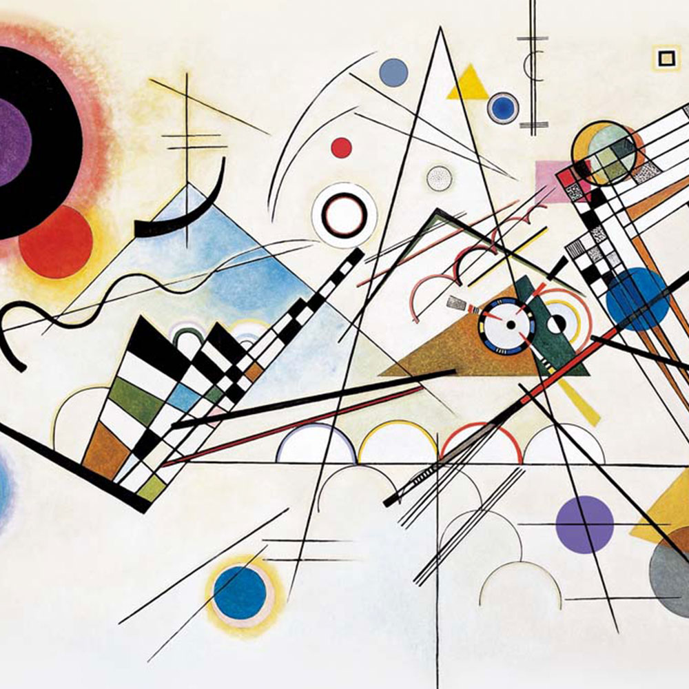 楽天市場】カンディンスキー 「コンポジション8」 F8号（額外寸