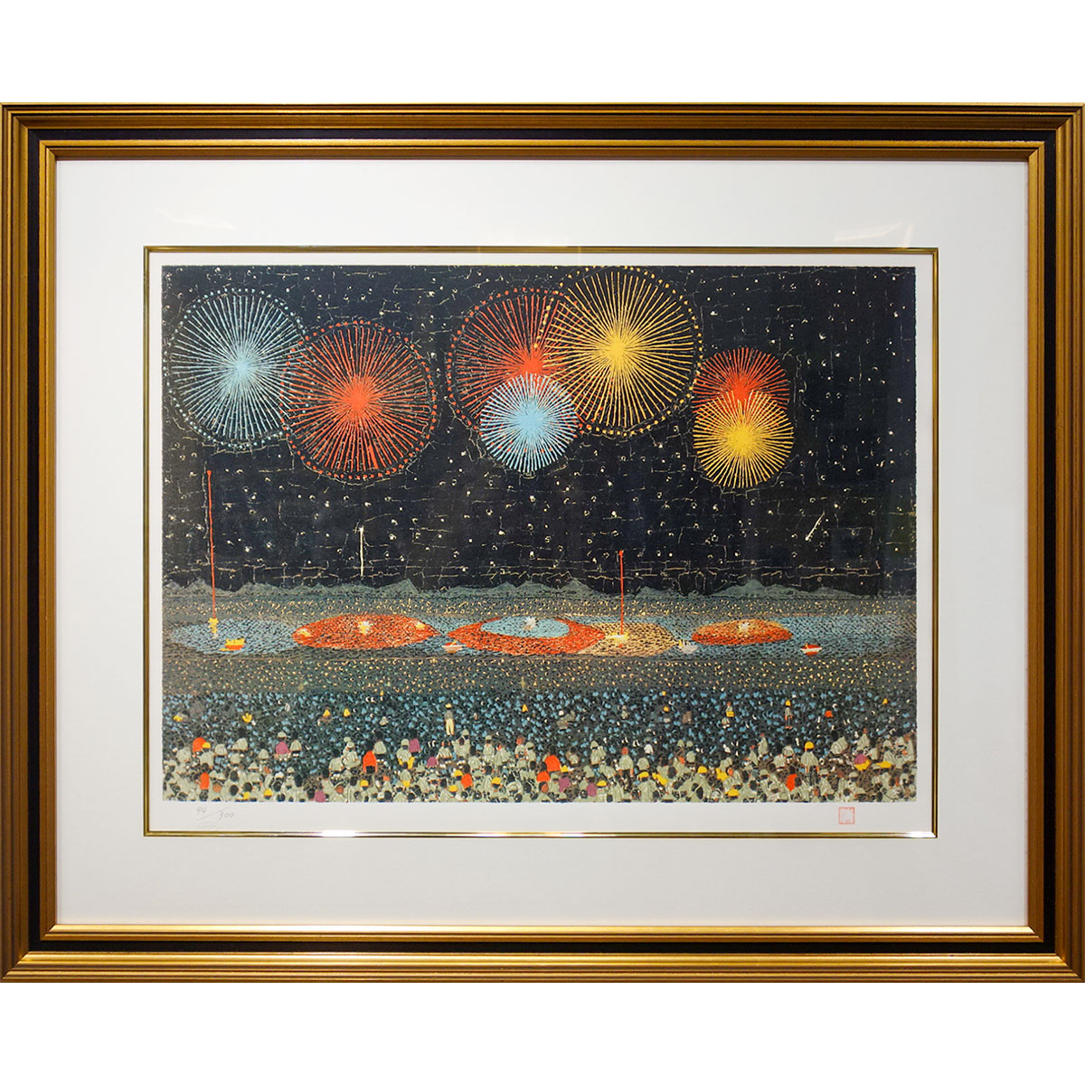 ボネック ガーデン リトグラフ 石版画 絵画 風景画 洋画 【公式通販】