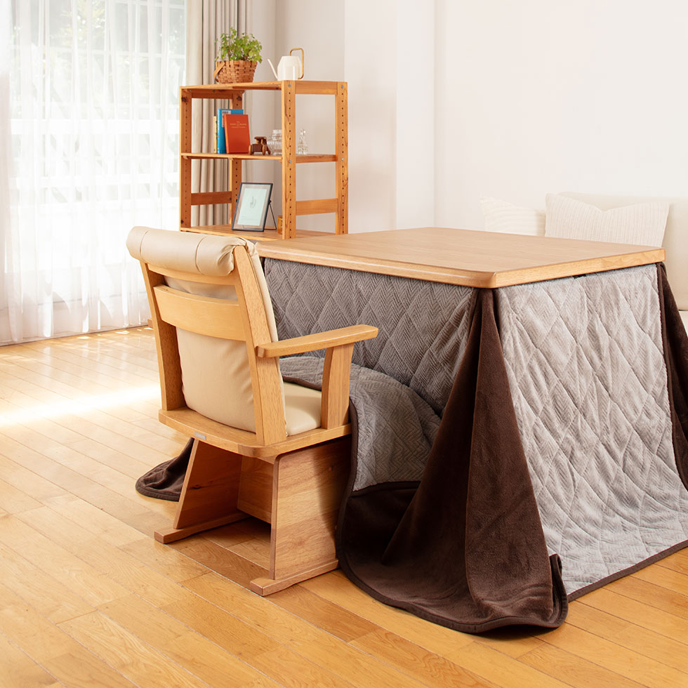 楽天市場】コイズミ ダイニングコタツ用 回転イス KKC-0070 送料無料