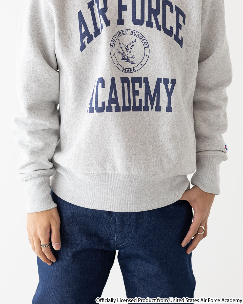 楽天市場】チャンピオン USAFA リバースウィーブ クルーネック