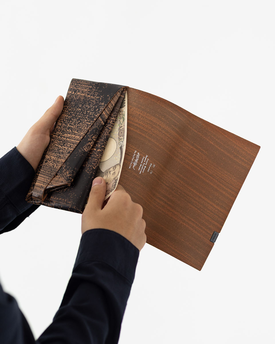 楽天市場】【スーパーSALE40%OFF】(褪色あり) 所作 ロングウォレット