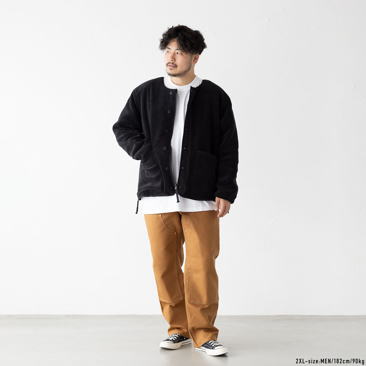 楽天市場】タイオン ミリタリー リバーシブル クルーネック ダウン