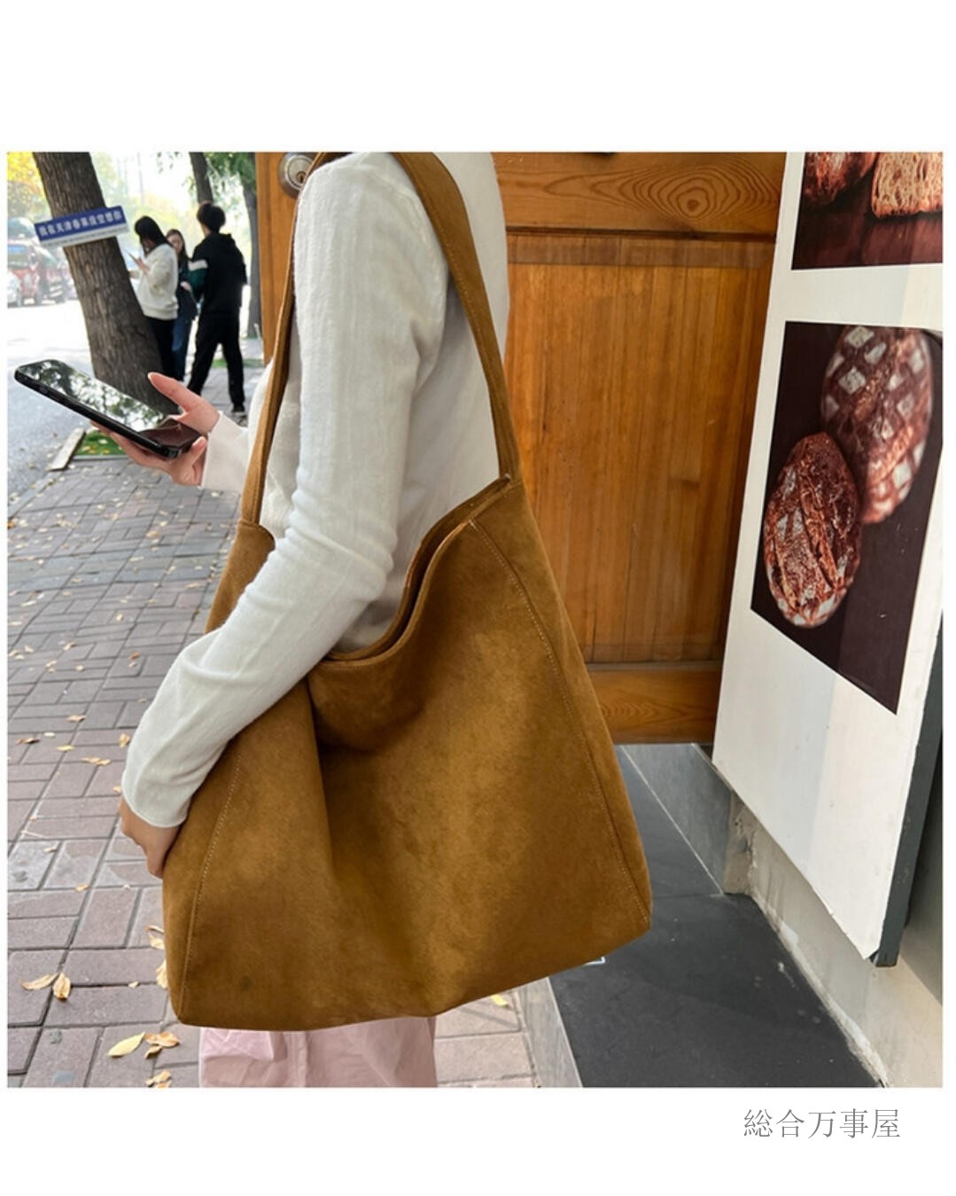 楽天市場】スエード トートバッグ レディース 2way ショルダーバッグ