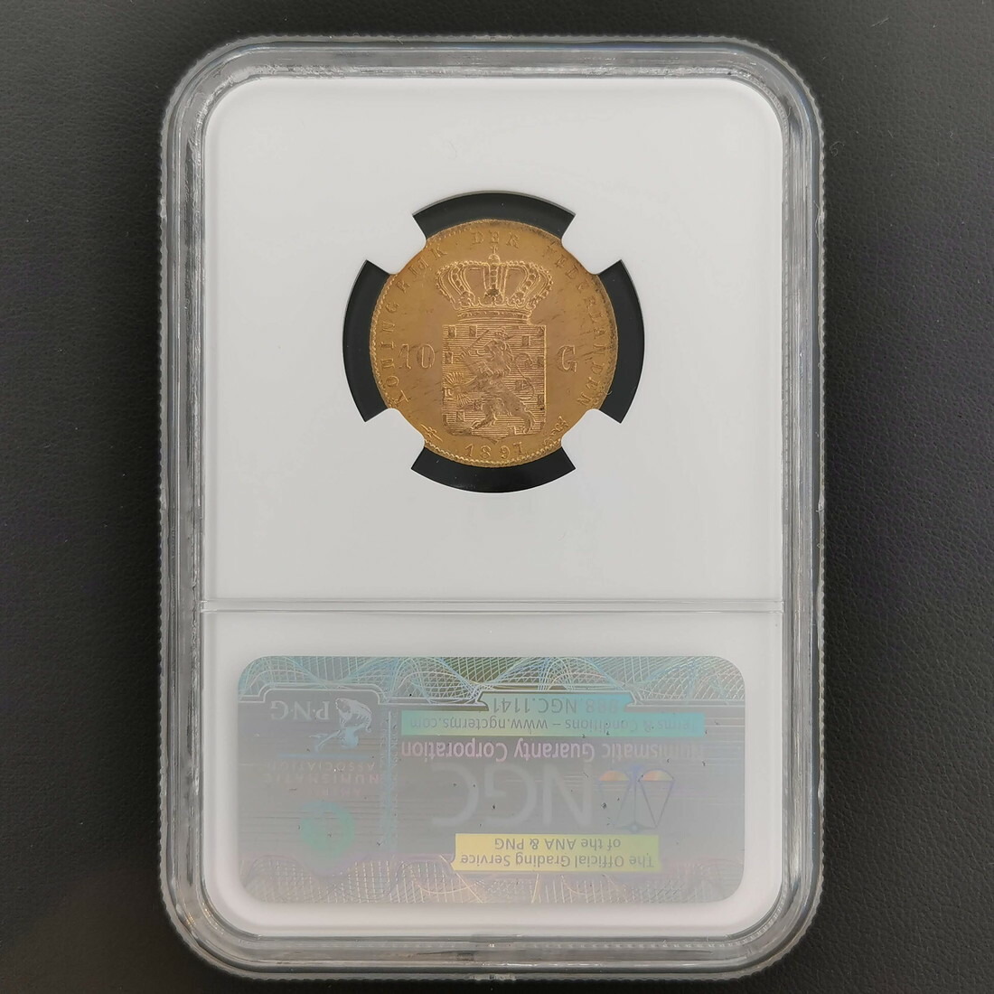 楽天市場】NETHERLAND オランダ 10ギルダー 金貨 1897 ヴィルヘルミナ