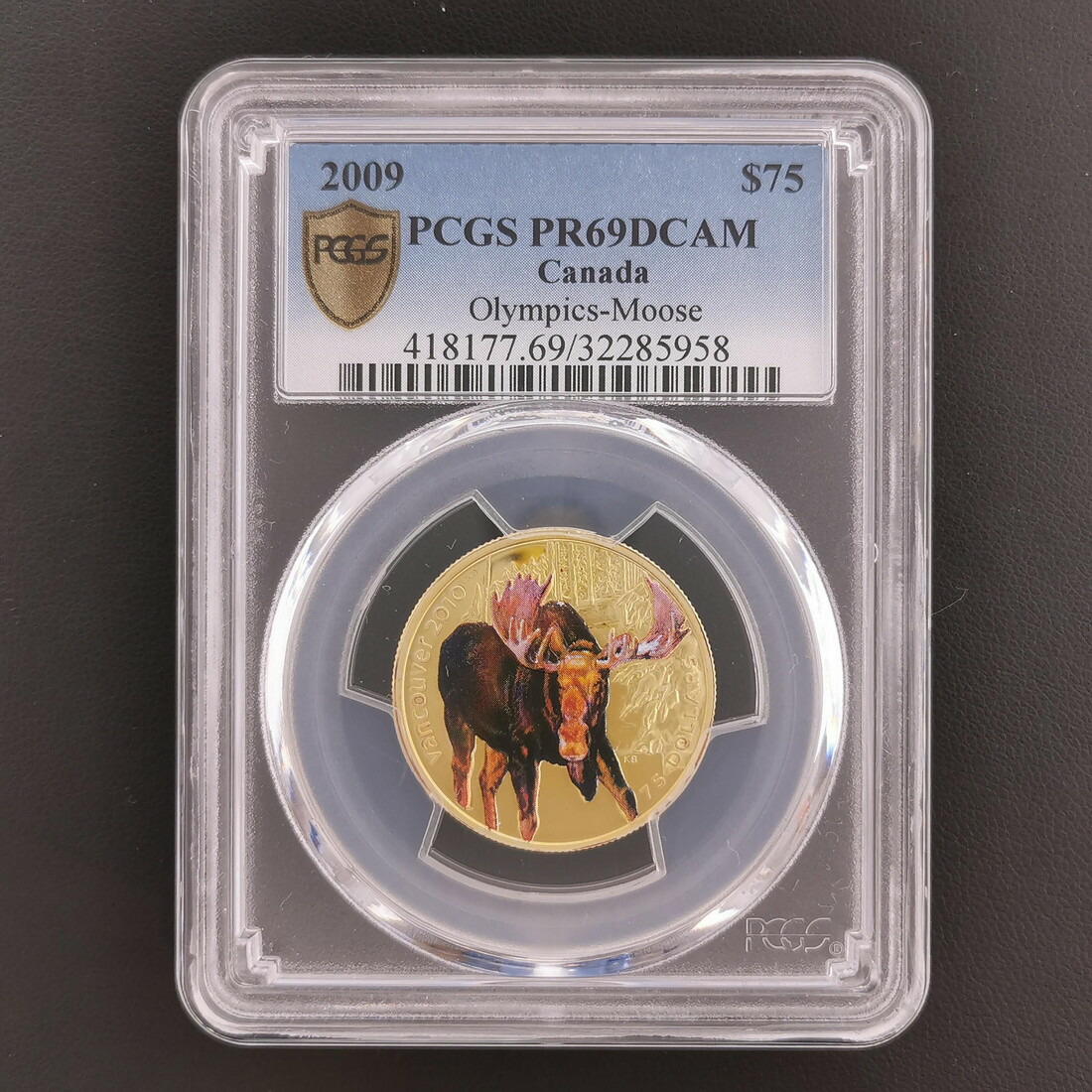 楽天市場】CANADA カナダ 75ドル 金貨 2009 バンクーバーオリンピック