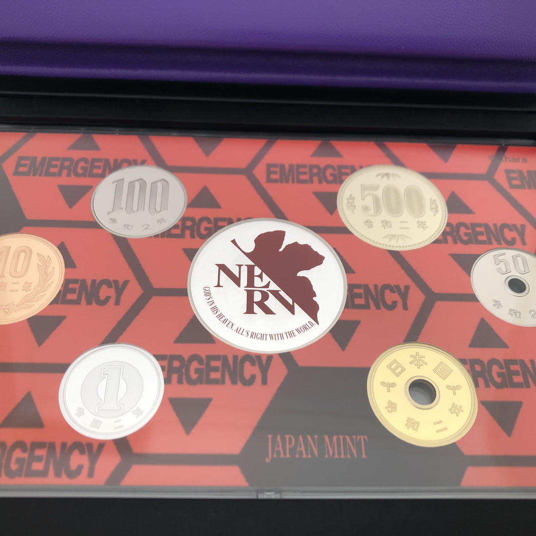 楽天市場】エヴァンゲリオン 2020 プルーフ貨幣セット（令和2年） 記念