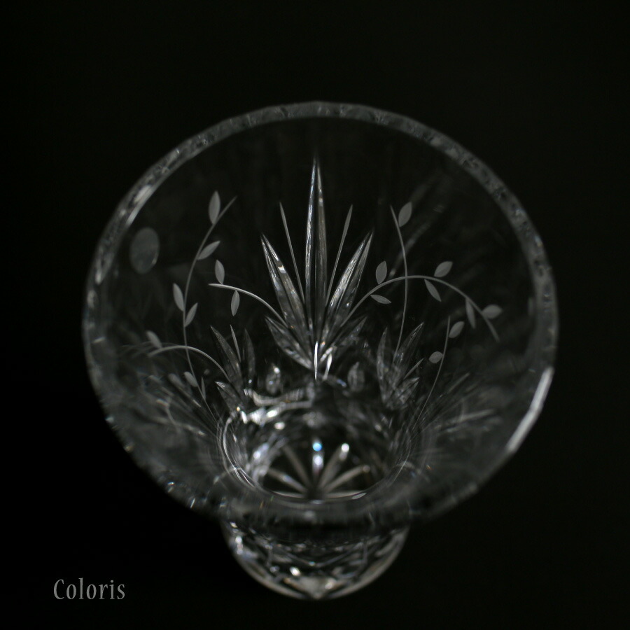 楽天市場】ボヘミア グラス ブルーム 花瓶25.5cm ラスカボヘミア