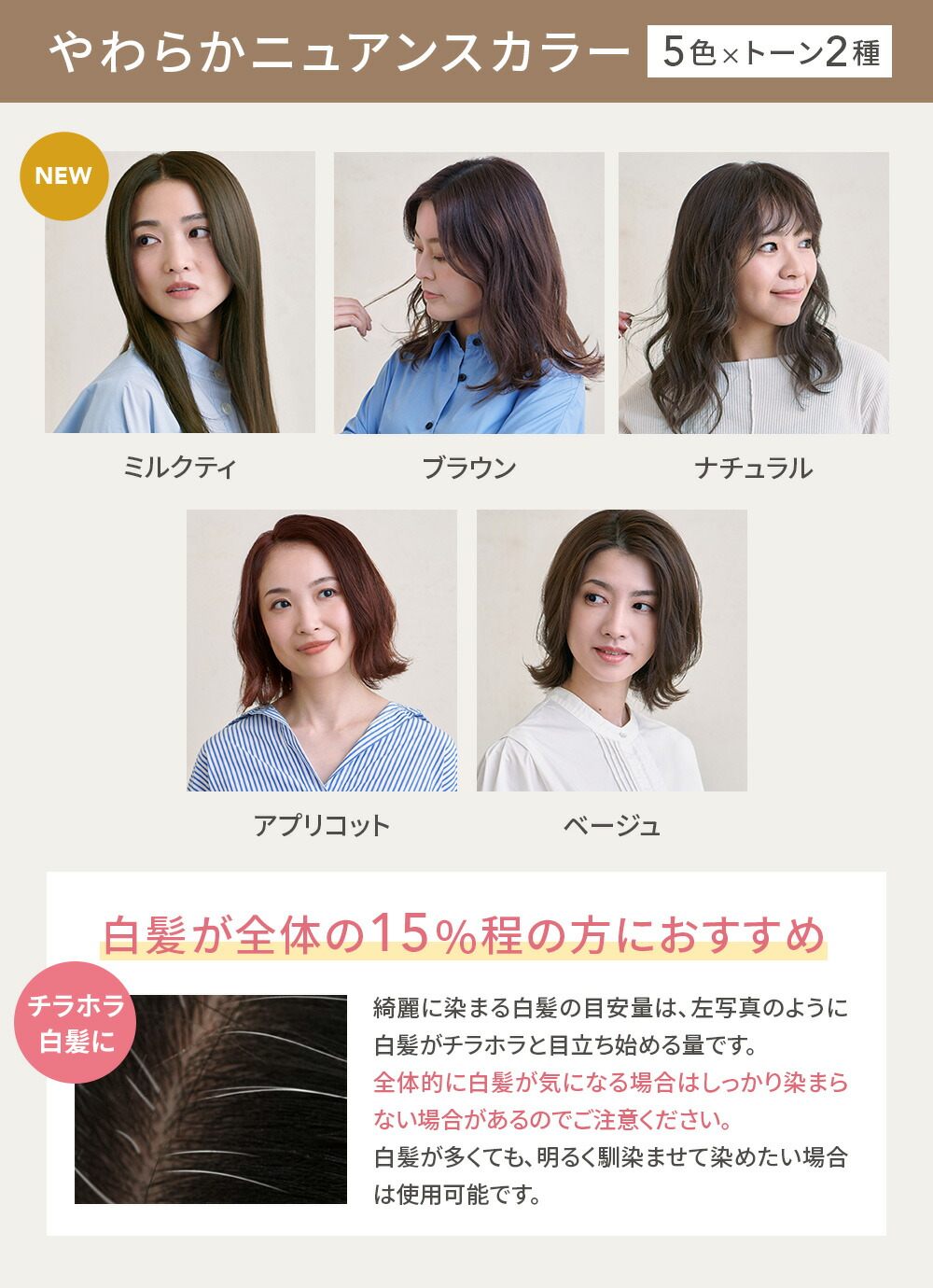 楽天市場】サロンと同じ低刺激処方に美容成分も配合した白髪染めを自宅