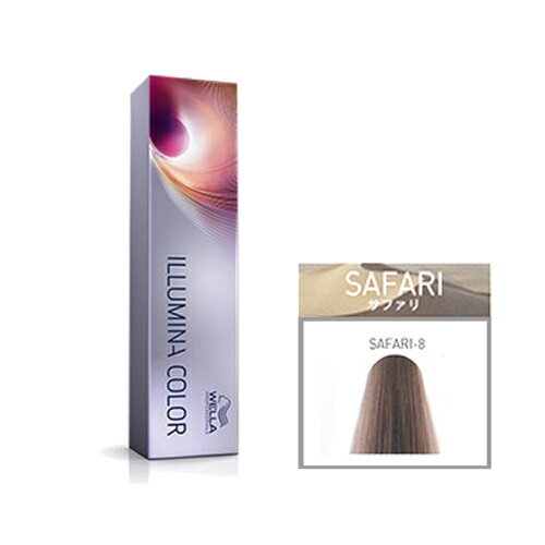楽天市場】ウエラ イルミナカラー サファリ 8 80g（第1剤） 【2剤