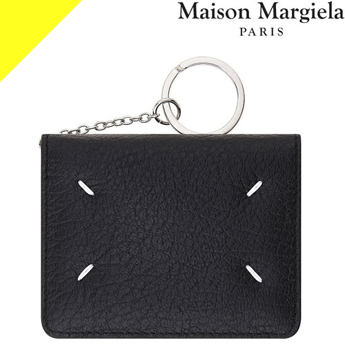 楽天市場】メゾンマルジェラ カードケース パスケース キーリング付き