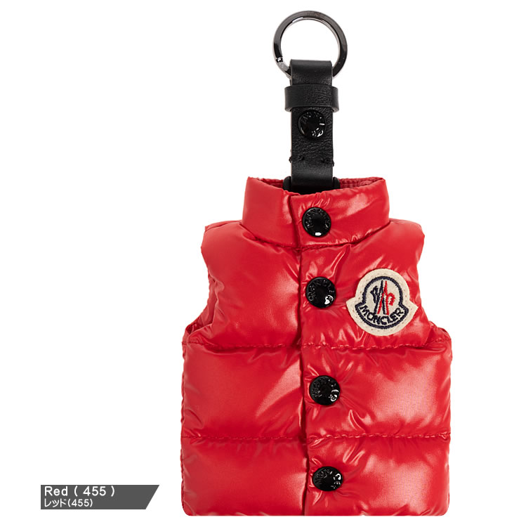 楽天市場】モンクレール キーホルダー ジレ型キーリング バッグ