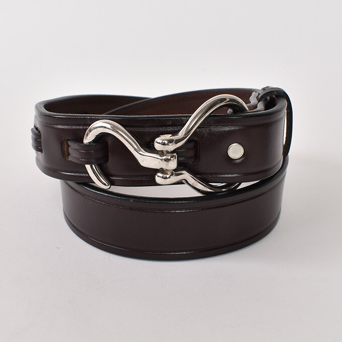 楽天市場】Tory Leather / 1.25” Bridle Leather Hook Buckle Belt