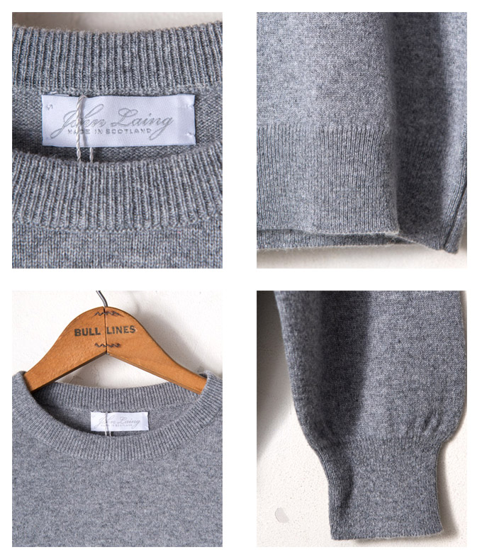 楽天市場】Made in Scotland【John Laing】ジョンレインクルーネック