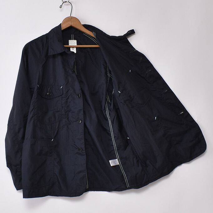 楽天市場】POST OVERALLS / #1102-CTN Engineers' Jacket / crinkle