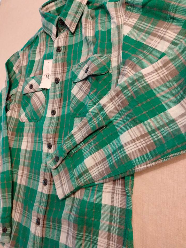 楽天市場】RRL ダブルアールエル シャツ ラルフローレン ネルシャツ