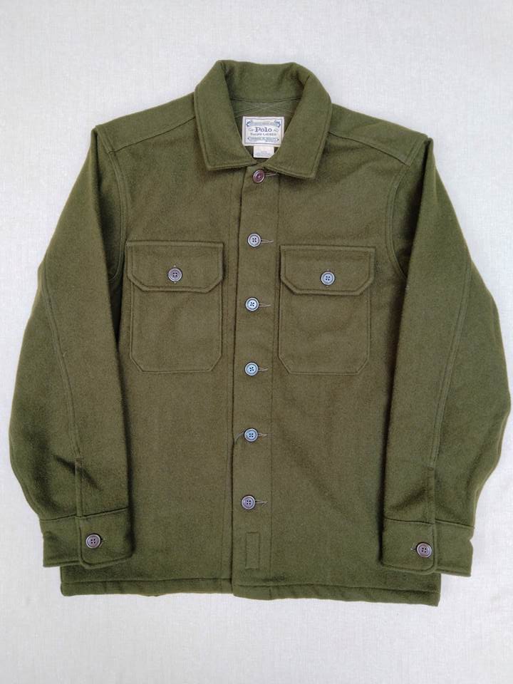 楽天市場】ポロ ラルフローレン シャツ CPO オリーブグリーン