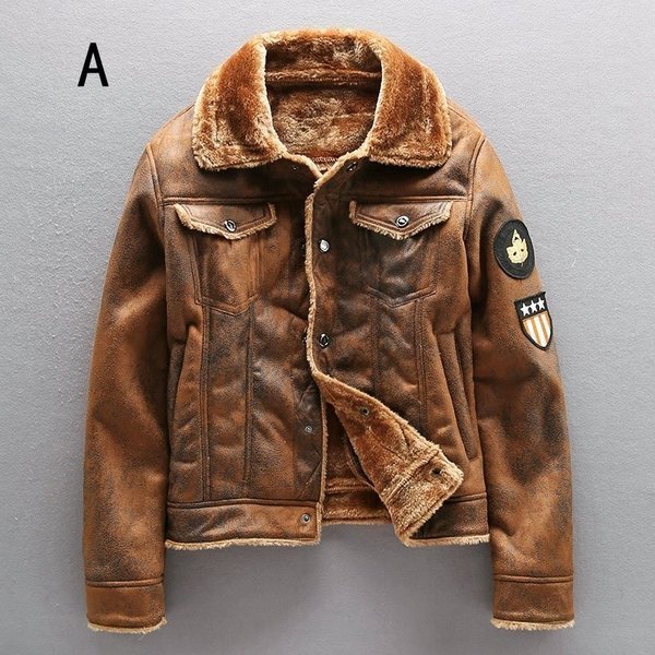 楽天市場】メンズ フライトジャケット ムートンジャケット 裏ボア