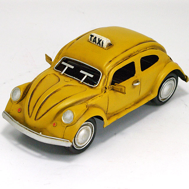 楽天市場】ブリキ おもちゃ ビートルタクシー（イエロー）L18.5cm