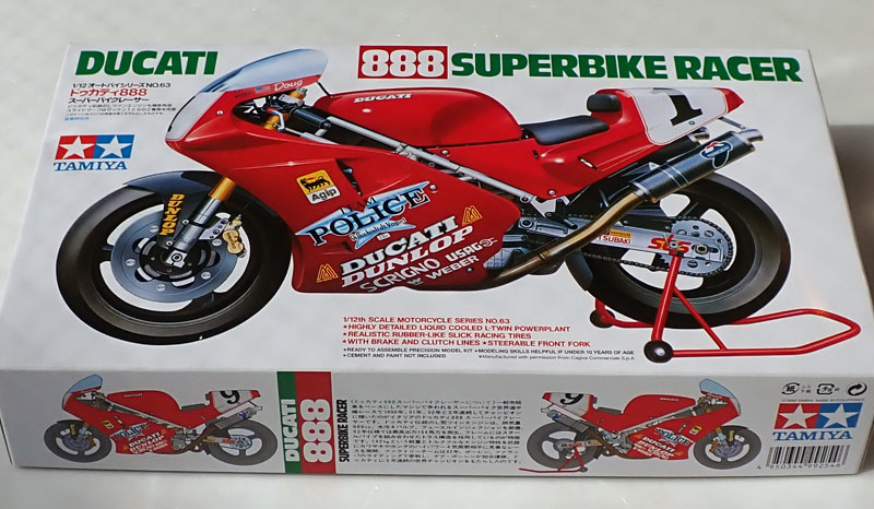 楽天市場】1/12 ドゥカティ 888 スーパーバイクレーサー【タミヤ