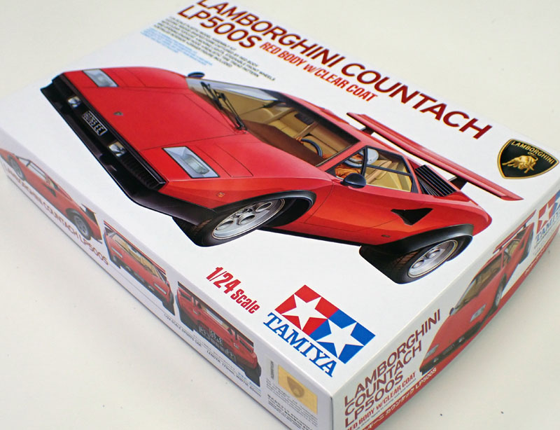 楽天市場】1/24 ランボルギーニ カウンタック LP500S (クリヤーコート